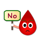 blood baby - Donate blood is Love（個別スタンプ：15）