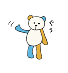ゆるいクマさん（個別スタンプ：4）