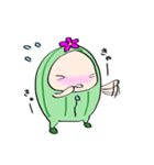 うず丸さん 〜サボテン編〜（個別スタンプ：9）