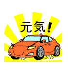 Life with cars (white)（個別スタンプ：18）