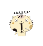 顔デカねこスタ ゆる語編（個別スタンプ：12）