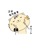顔デカねこスタ ゆる語編（個別スタンプ：19）