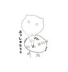 顔デカねこスタ ゆる語編（個別スタンプ：34）