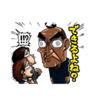 目力課長 瞠田(みはるだ)さん（個別スタンプ：9）