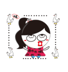 San Wen girl（個別スタンプ：10）
