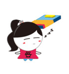 San Wen girl（個別スタンプ：34）