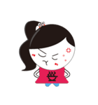 San Wen girl（個別スタンプ：35）