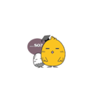 Chicken PhD and Egg boy（個別スタンプ：8）