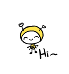 Lovely Bee ！（個別スタンプ：1）