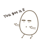 Mr.egg Funny guy（個別スタンプ：3）