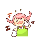 うちゅうしょうじょ（個別スタンプ：3）