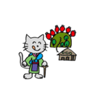 猫のおかみさん（個別スタンプ：9）