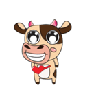 Lovely Dairy Cow Multiple Personality（個別スタンプ：13）