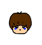 おかっぱの少年（個別スタンプ：4）
