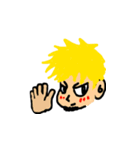 金髪の少年（個別スタンプ：1）