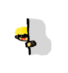 金髪の少年（個別スタンプ：3）