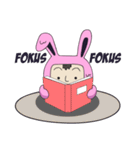Kelinci Merah Muda（個別スタンプ：7）