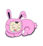Kelinci Merah Muda（個別スタンプ：8）