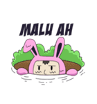 Kelinci Merah Muda（個別スタンプ：18）