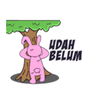 Kelinci Merah Muda（個別スタンプ：24）