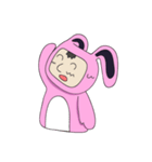Kelinci Merah Muda（個別スタンプ：26）