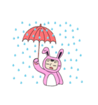 Kelinci Merah Muda（個別スタンプ：28）