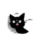 MIX 黒猫【ねこのきもち】（個別スタンプ：10）