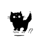 MIX 黒猫【ねこのきもち】（個別スタンプ：11）