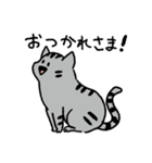 MIX猫 サバトラ【ねこのきもち】（個別スタンプ：11）