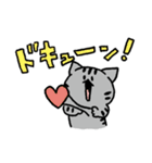 MIX猫 サバトラ【ねこのきもち】（個別スタンプ：20）