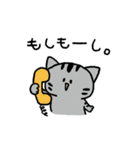 MIX猫 サバトラ【ねこのきもち】（個別スタンプ：25）