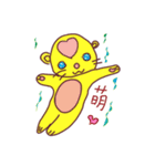 Little Golden Sea Otter Brothers（個別スタンプ：3）
