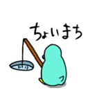 よく見かけるペンギンペンタ（個別スタンプ：3）