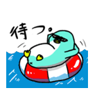 よく見かけるペンギンペンタ（個別スタンプ：4）
