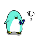 よく見かけるペンギンペンタ（個別スタンプ：9）