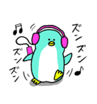 よく見かけるペンギンペンタ（個別スタンプ：22）