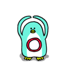 よく見かけるペンギンペンタ（個別スタンプ：37）