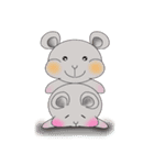 Cavy+Hamster（個別スタンプ：34）