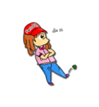 Factory Girl name money（個別スタンプ：8）
