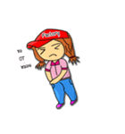 Factory Girl name money（個別スタンプ：34）