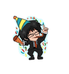 Grad Man（個別スタンプ：8）