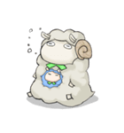 羊のジンくん＆ラムちゃんスタンプ（個別スタンプ：20）