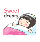 Girl little pig [English]（個別スタンプ：39）