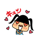 メグとモモ（個別スタンプ：9）