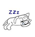 猫とモグラの日々（個別スタンプ：9）