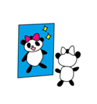 パンダ親子の日常劇場（個別スタンプ：5）