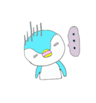 ペンちゃんラムネ色の夢みるペンギン（個別スタンプ：1）