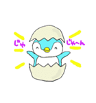 ペンちゃんラムネ色の夢みるペンギン（個別スタンプ：5）