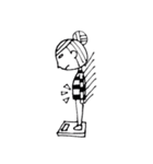 Strip girl daily life（個別スタンプ：39）