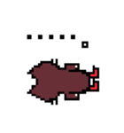ドット絵ねこさん（個別スタンプ：14）